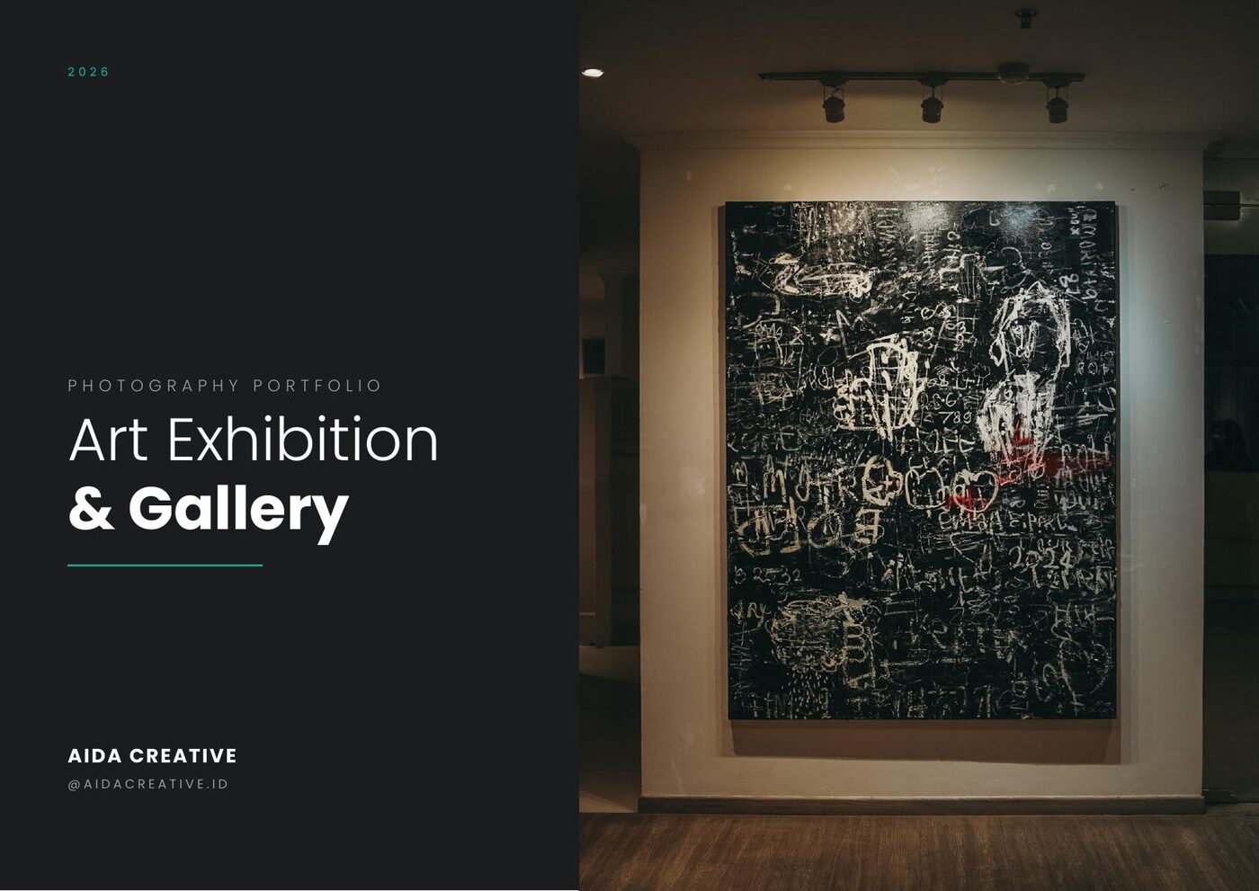 Aida Creative — Art Exhibition & Gallery photography portfolio cover