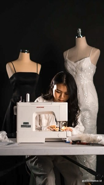 Sapa Wear sewing photoshoot