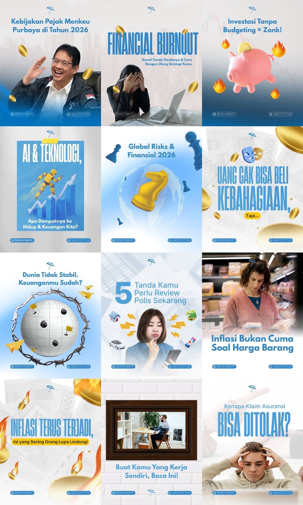 Payung Aset Instagram grid